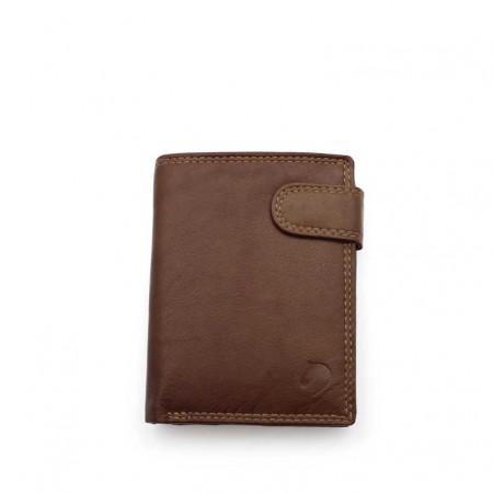 cartera piel camel hombre