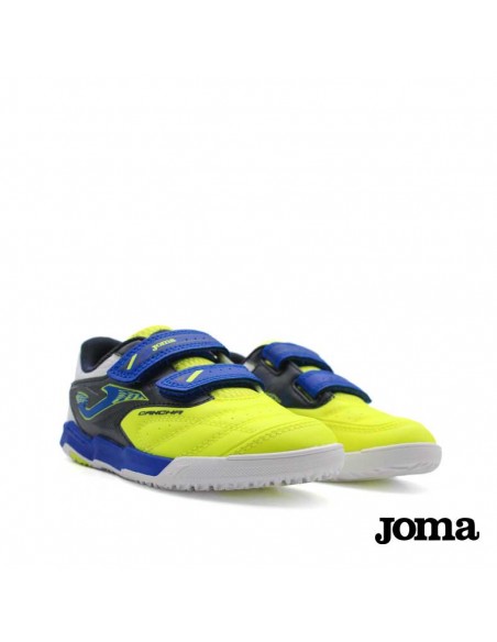 joma cancha jr fluor vista lateral