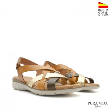 sandalia PuraVida multicolor gel