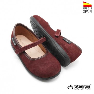 zapatos de vestir niña con velcro titanitos