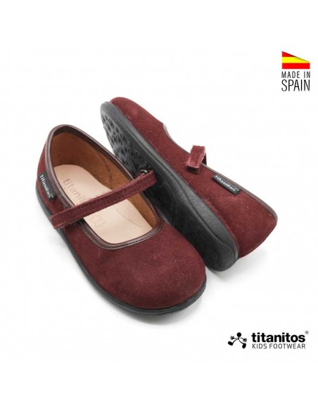 zapatos de vestir niña con velcro titanitos