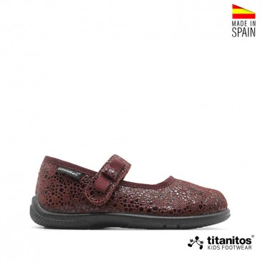 mercedita titanitos burdeos infantil