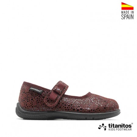 mercedita titanitos burdeos infantil