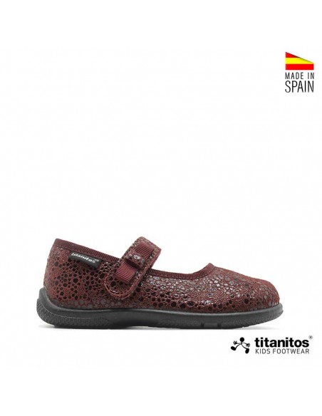 mercedita titanitos burdeos infantil