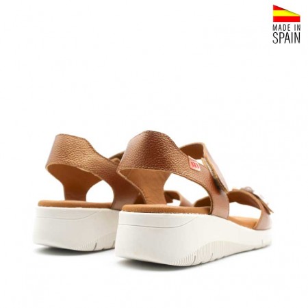 Sandalias cuña cómoda estilo deportiva