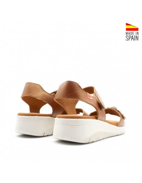 Sandalias cuña cómoda estilo deportiva