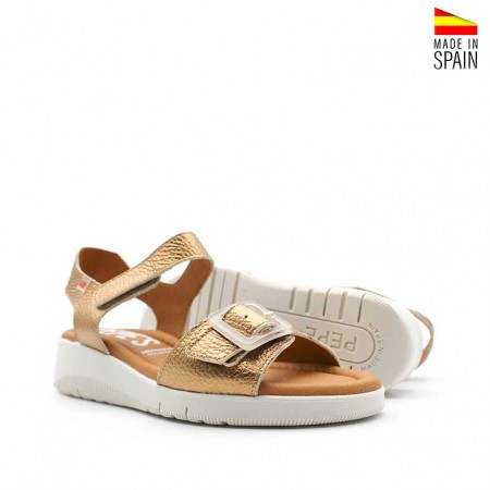 sandalias deportivas piel mujer​