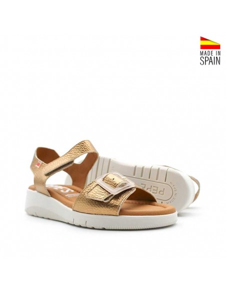 sandalias deportivas piel mujer​