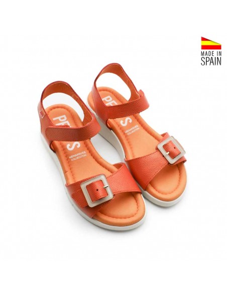 cuñas naranja mujer fabricadas en España