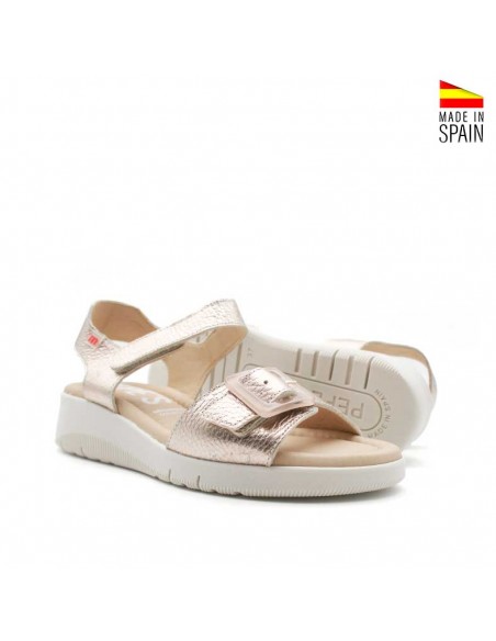 sandalias cómodas de piel para mujer