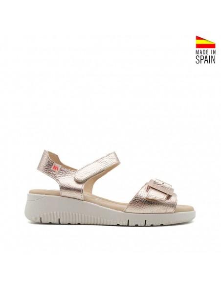 sandalias cómodas cuña