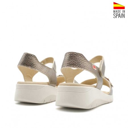 sandalias verano cuña baja