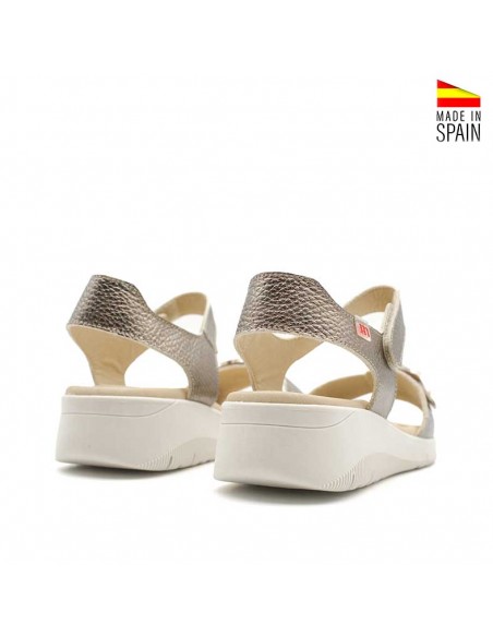 sandalias verano cuña baja