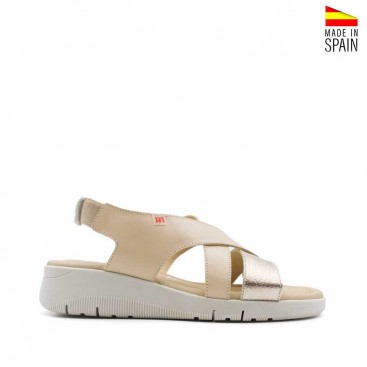 sandalias con cuña cómodas