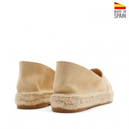 alpargatas espadrilles beige fabricadas en España