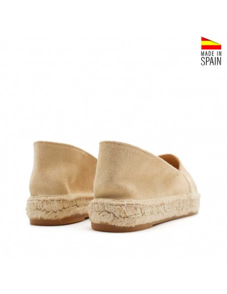 alpargatas espadrilles beige fabricadas en España