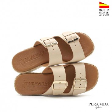 SANDALIAS ESPARTO beige