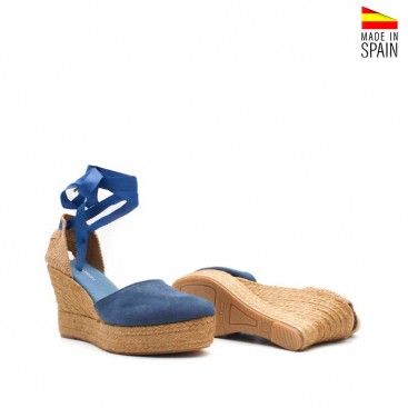 calzado de verano con cintas para atar