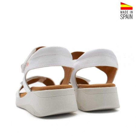 cuñas blancas de piel fabricadas en españa