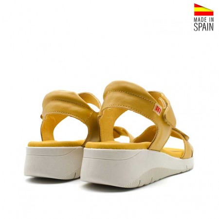 cuñas color mostaza fabricadas en españa