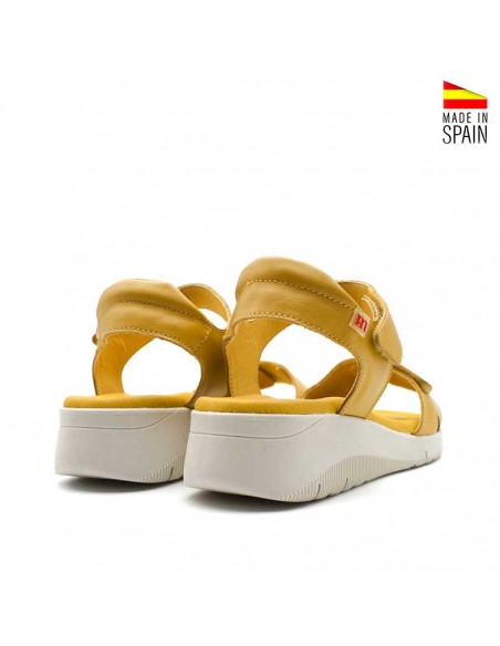 cuñas color mostaza fabricadas en españa