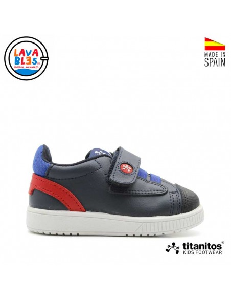 bambas infantiles titanitos lavables de piel