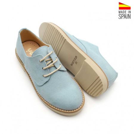 Suela ligera EVA de zapatos comunión niño azul claro Yowas