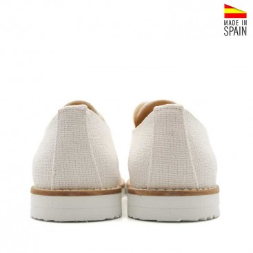 zapato comunion niño blanco ante