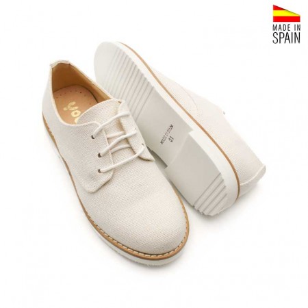 zapatos blancos de comunion niño