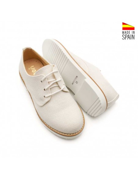 zapatos blancos de comunion niño
