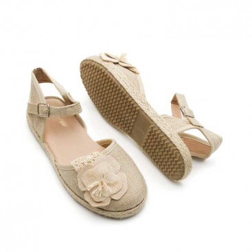 alpargata valenciana niña para primavera y verano