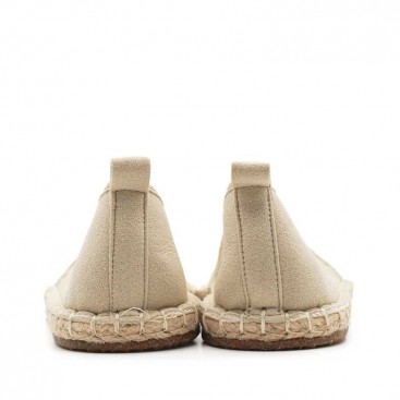 alpargatas beige para niño