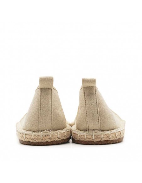 alpargatas beige para niño