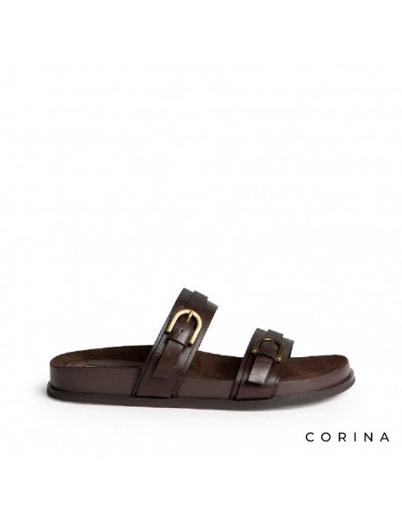 sandalias tiras anchas mujer
