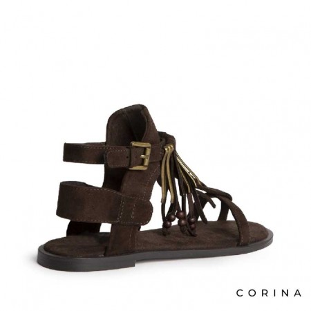 sandalias boho de dedo