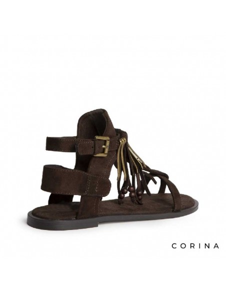 sandalias boho de dedo