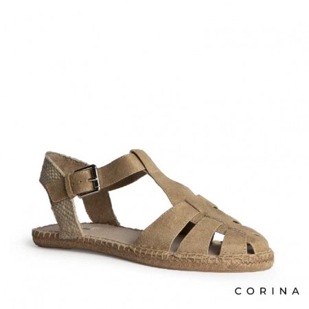 alpargatas tipo cangrejera mujer