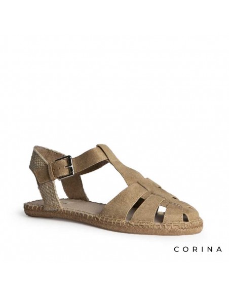 alpargatas tipo cangrejera mujer