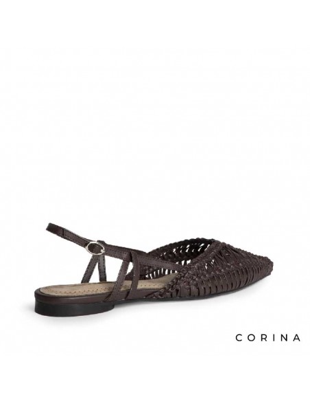 zapato de verano trenzado mujer