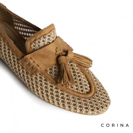 mocasín de verano mujer color natural