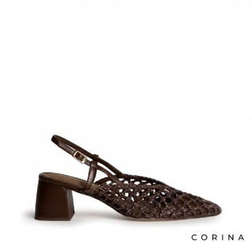 Zapato Corina trenzado tacón