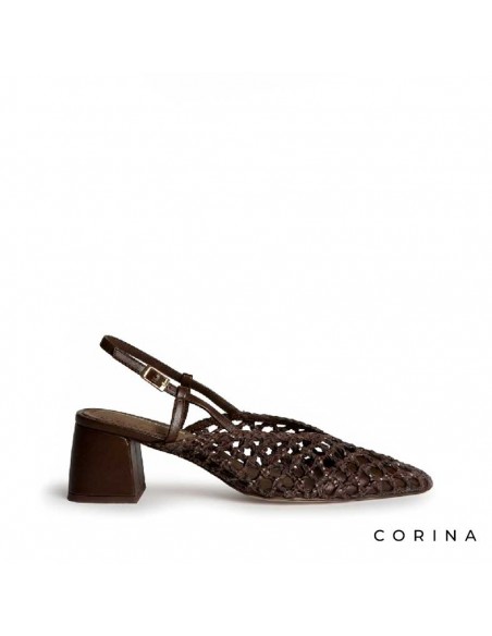 Zapato Corina trenzado tacón