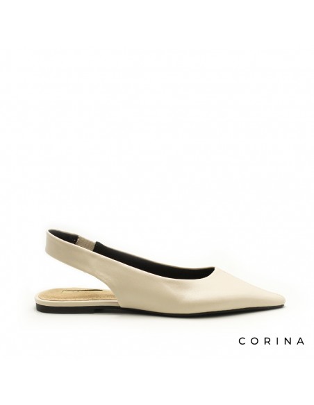 zapato plano mujer beige