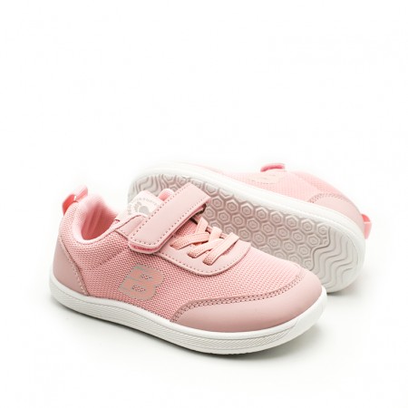 Zapatillas respetuosas niña color rosa con puntera ancha