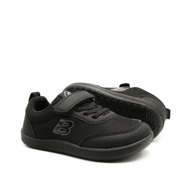zapatillas barefoot negras infantiles con suela flexible