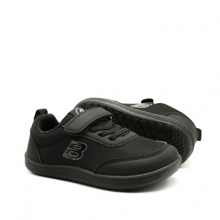 zapatillas barefoot negras infantiles con suela flexible
