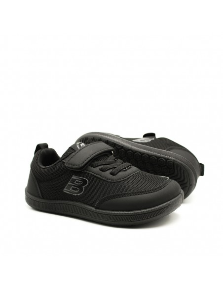 zapatillas barefoot negras infantiles con suela flexible