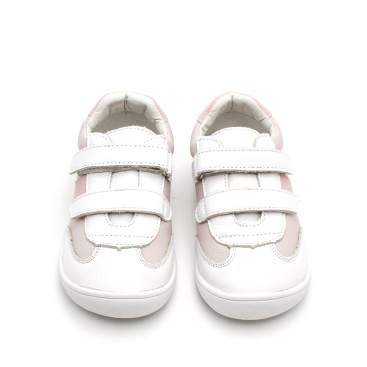 Zapatillas barefoot niña doble velcro