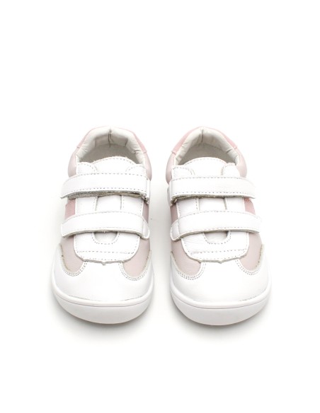 Zapatillas barefoot niña doble velcro