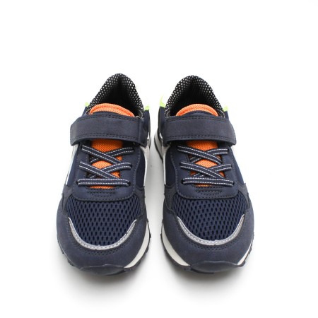 Deportivas niño marino cómodas diario